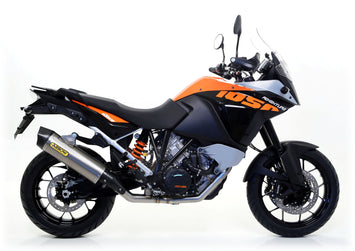 TERMINALE ARROW MAXI RACE-TECH TITANIO-CARBONIO KTM 1050 ADVENTURE 15-16