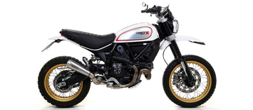 SCARICO COMPLETO ARROW PRO-RACE NICHROM DUCATI SCRAMBLER 800 DESERT SLEED 17-20