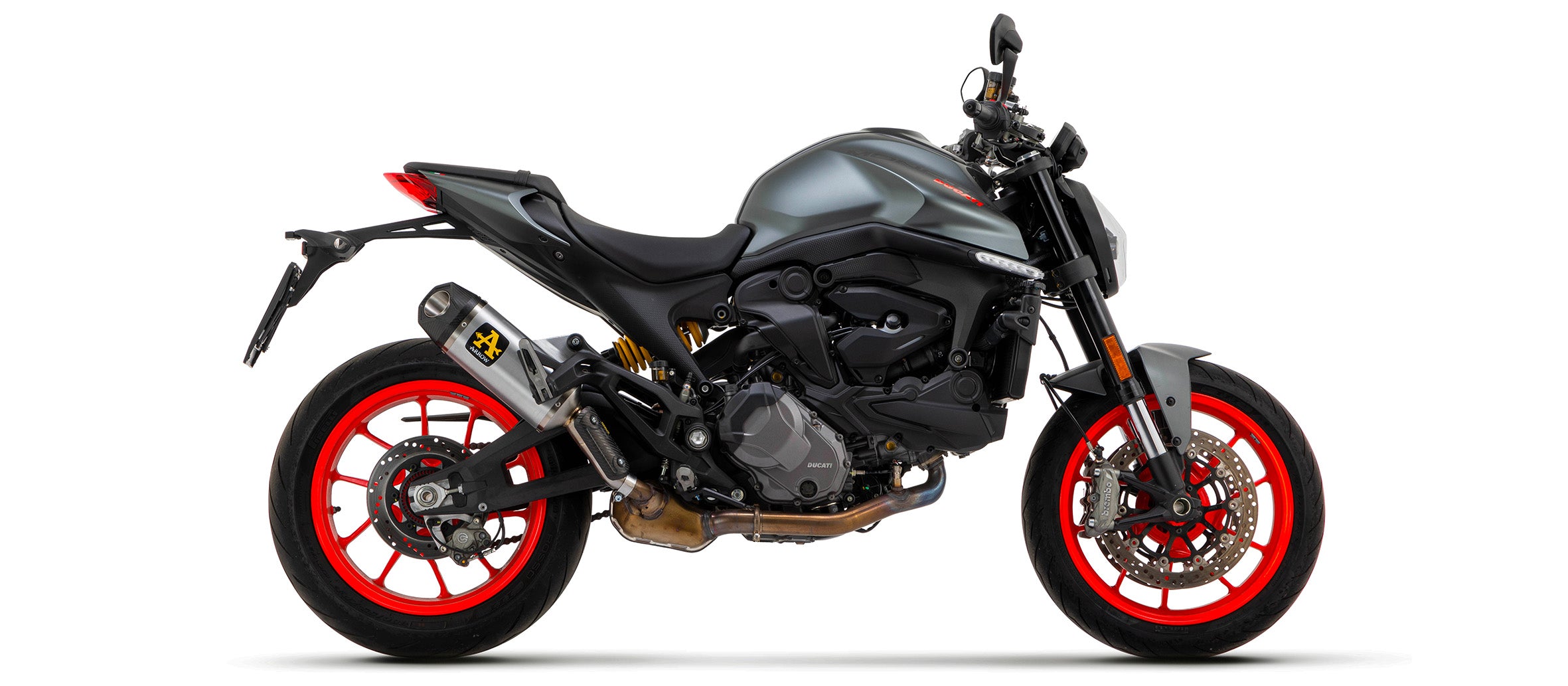 SILENCER APPROVED E5+E9 INDY-RACE NICHROM ARROW DUCATI MONSTER 937 2021-22