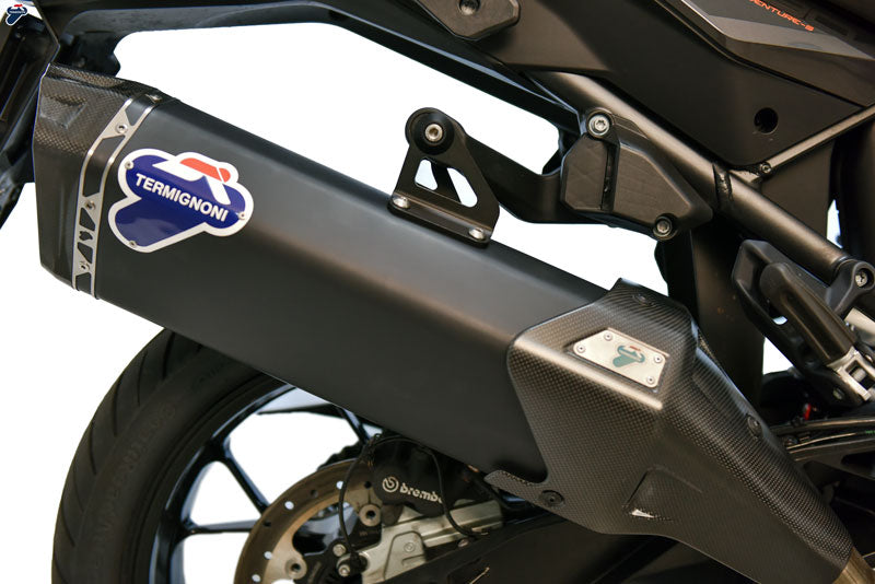 TERMINALE SCARICO TERMIGNONI TITANIO NERO OMOLOGATO KTM SUPER ADV 1290 2019 - 20