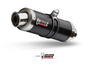 A.001.LXB TERMINALE SCARICO INOX NERO MIVV GP APRILIA RSV 1000 1998 - 03