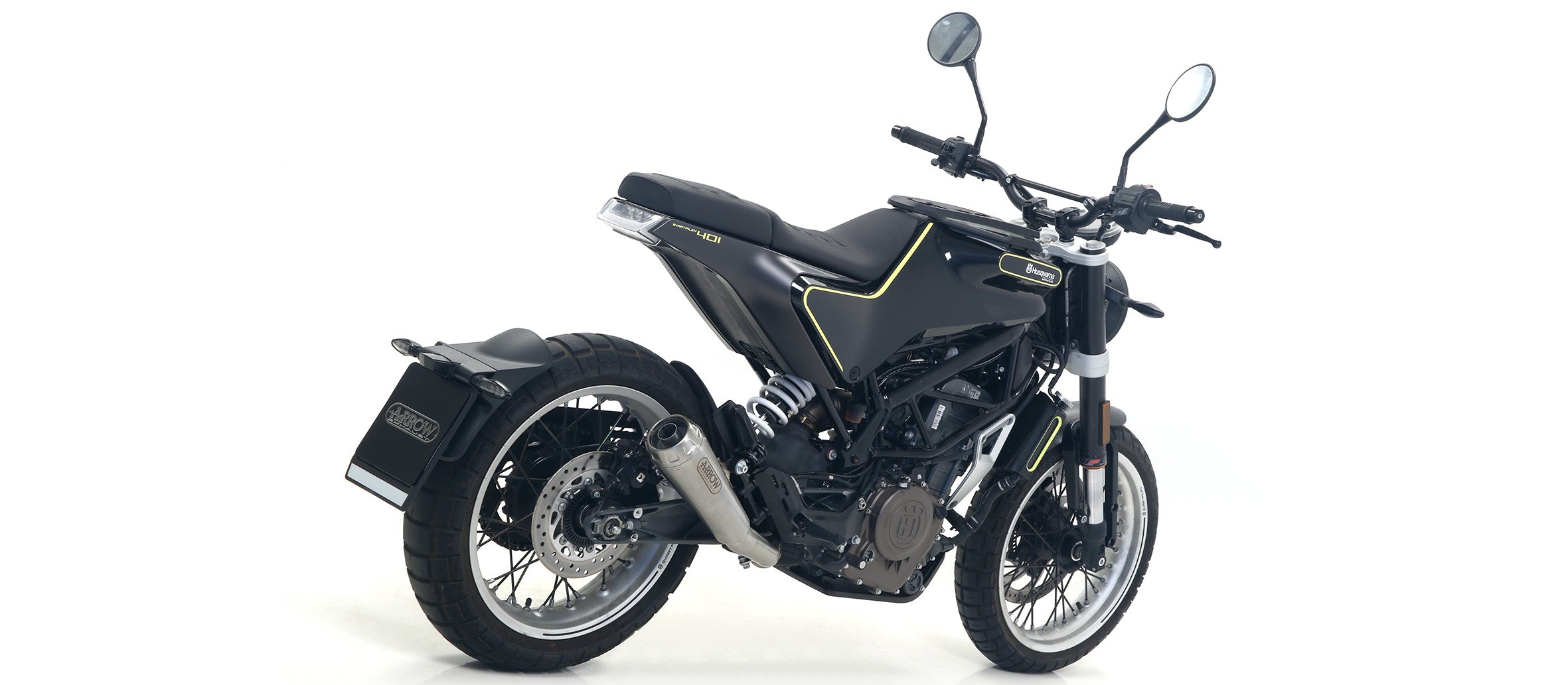SCARICO MARMITTA GP2 FULL TITANIO ARROW HUSQVARNA SVARTPILEN 401 2018-19