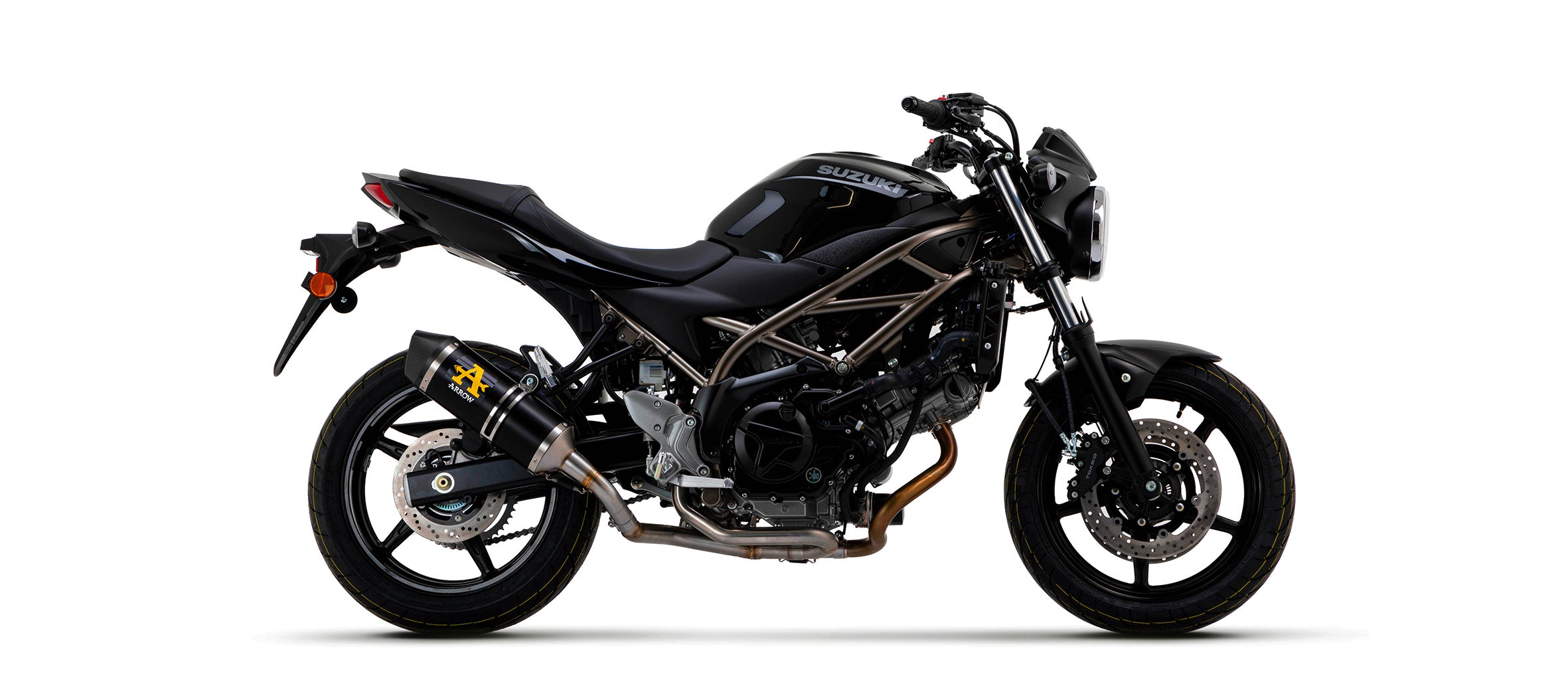 SCARICO MARMITTA RACE-TECH TITANIO-CARBONIO ARROW SUZUKI SV 650 2016-22