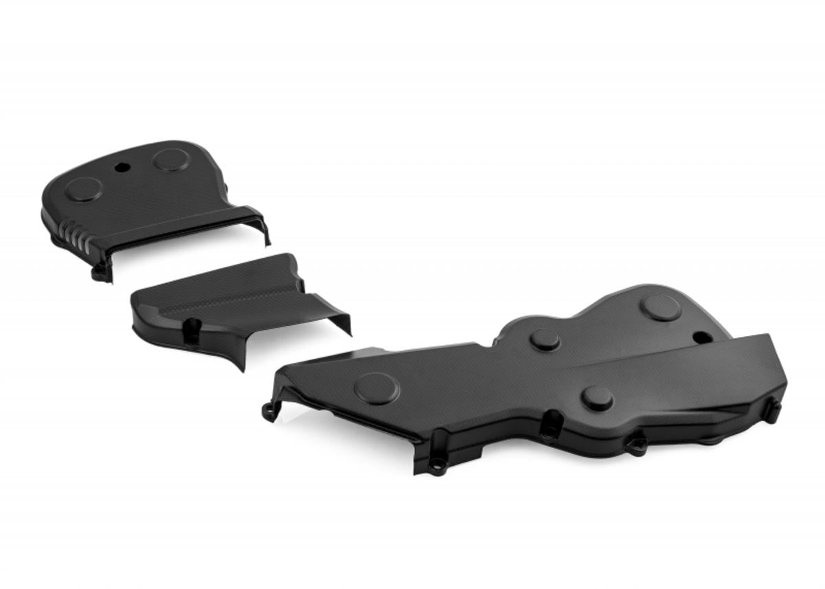 CARBON MATT FULL TIMING BELT COVER KIT CNC RACING DUCATI HYPERMOTARD 939 / SP