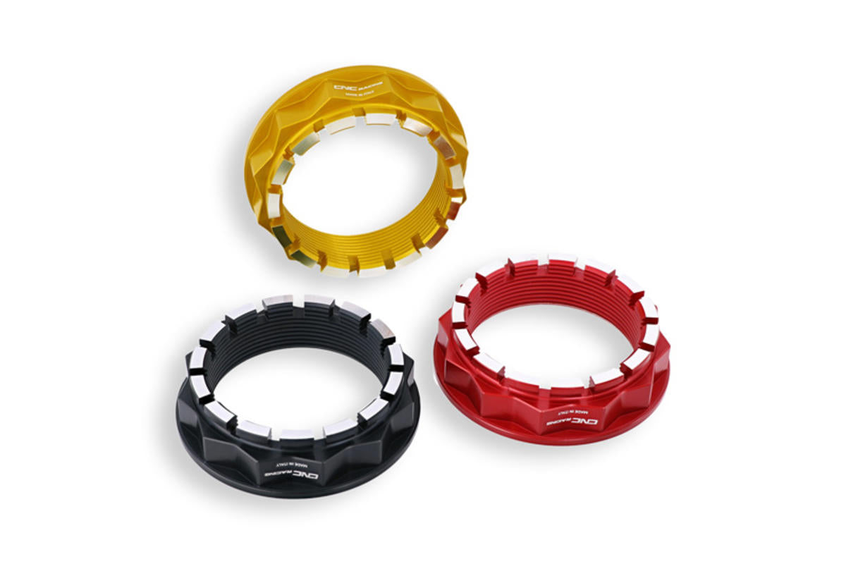 Rear wheel nut LH BICOLOR CNC RACING DUCATI 1199 PANIGALE / S / R