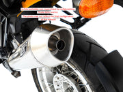 TERMINALE SCARICO ZARD CONICO ACCIAIO INOX LUCIDO RACING BMW R 850 GS 1999 - 07