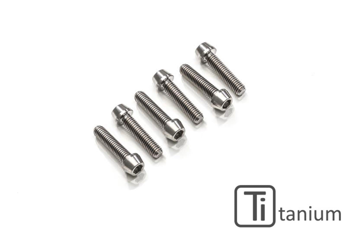 KIT BOTTOM TRIPLE CLAMP SCREW KIT TITANIUM CNC RACING DUCATI XDIAVEL 1262 / S