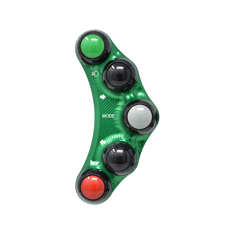 STREET VERSION LEFT HANDLEBAR SWITCH GREEN JETPRIME KAWASAKI NINJA ZX6R 2019-21