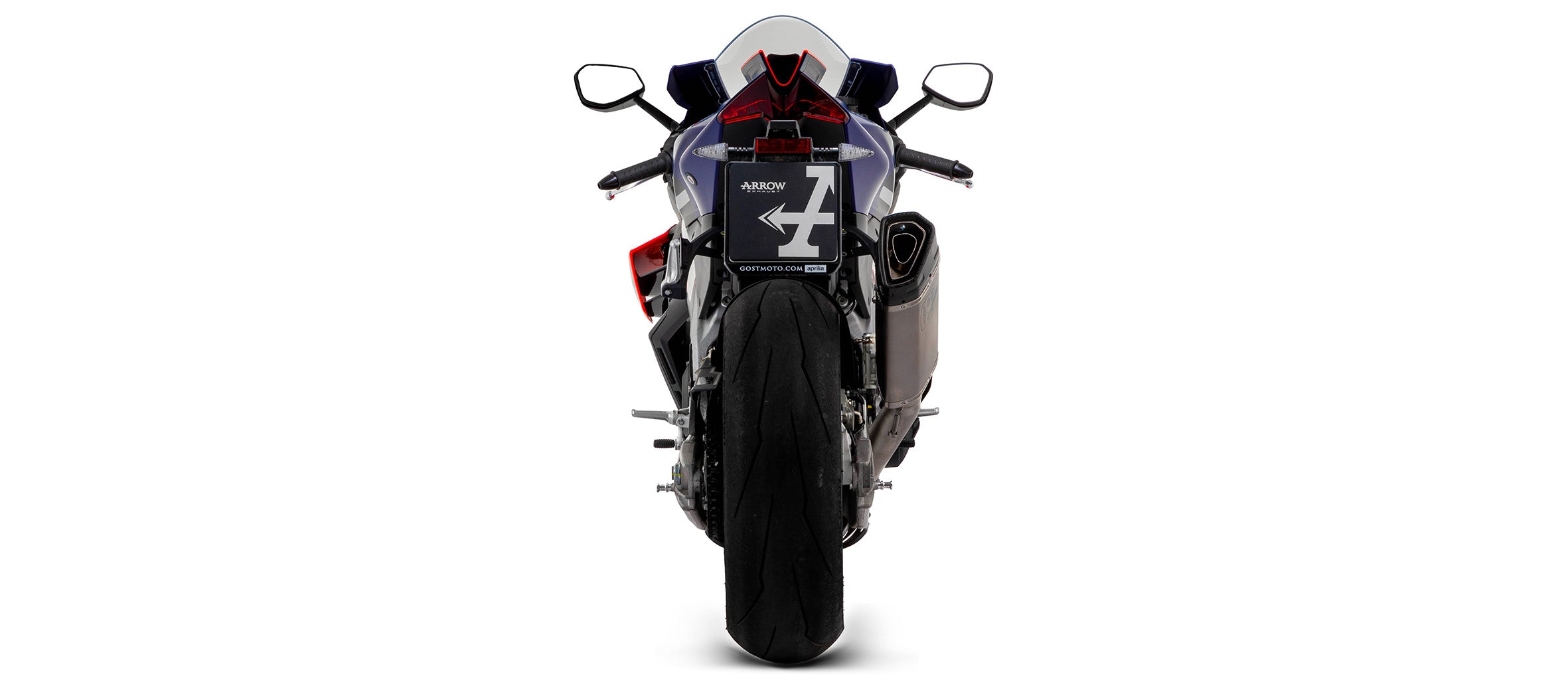MID PIPE TIT + SILENCER PISTA TIT-CARB ARROW APRILIA RSV4 1100 FACTORY 2021-22