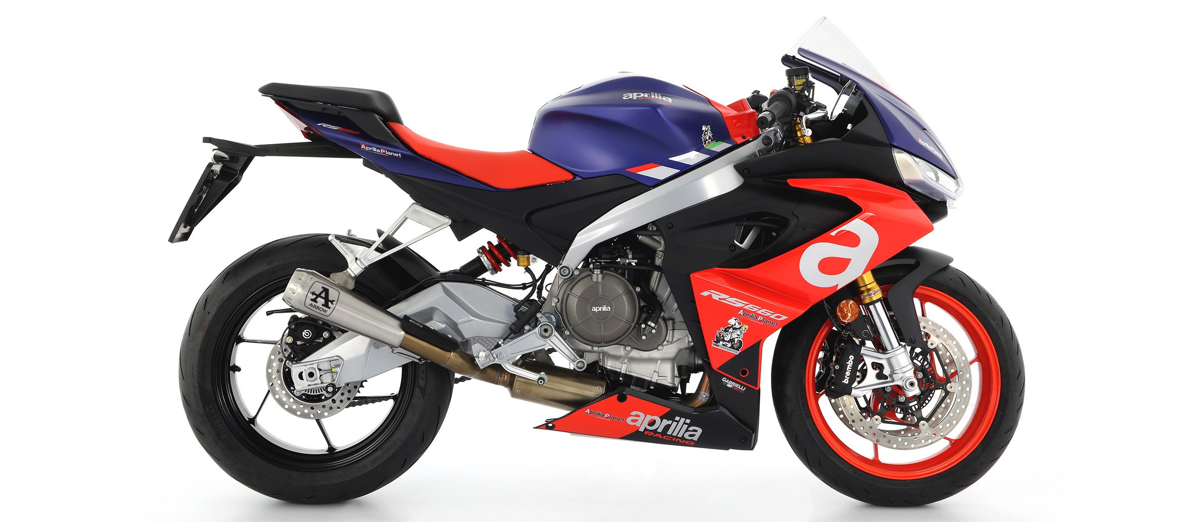 COMPLETE KIT COMPETITION EVO FULL TITANIUM ARROW APRILIA RS 660 2020-2021