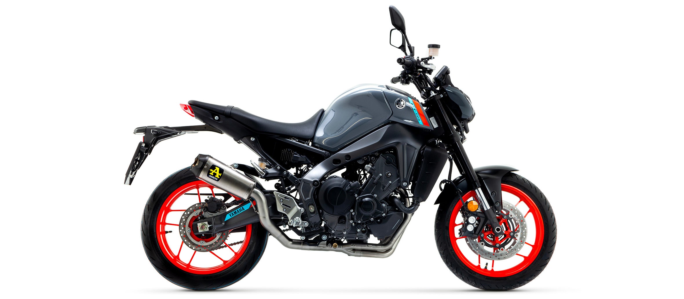 COMPLETE EXHAUST HIGH WORKS RACING TITANIUM-CARB ARROW YAMAHA MT-09 2021-22