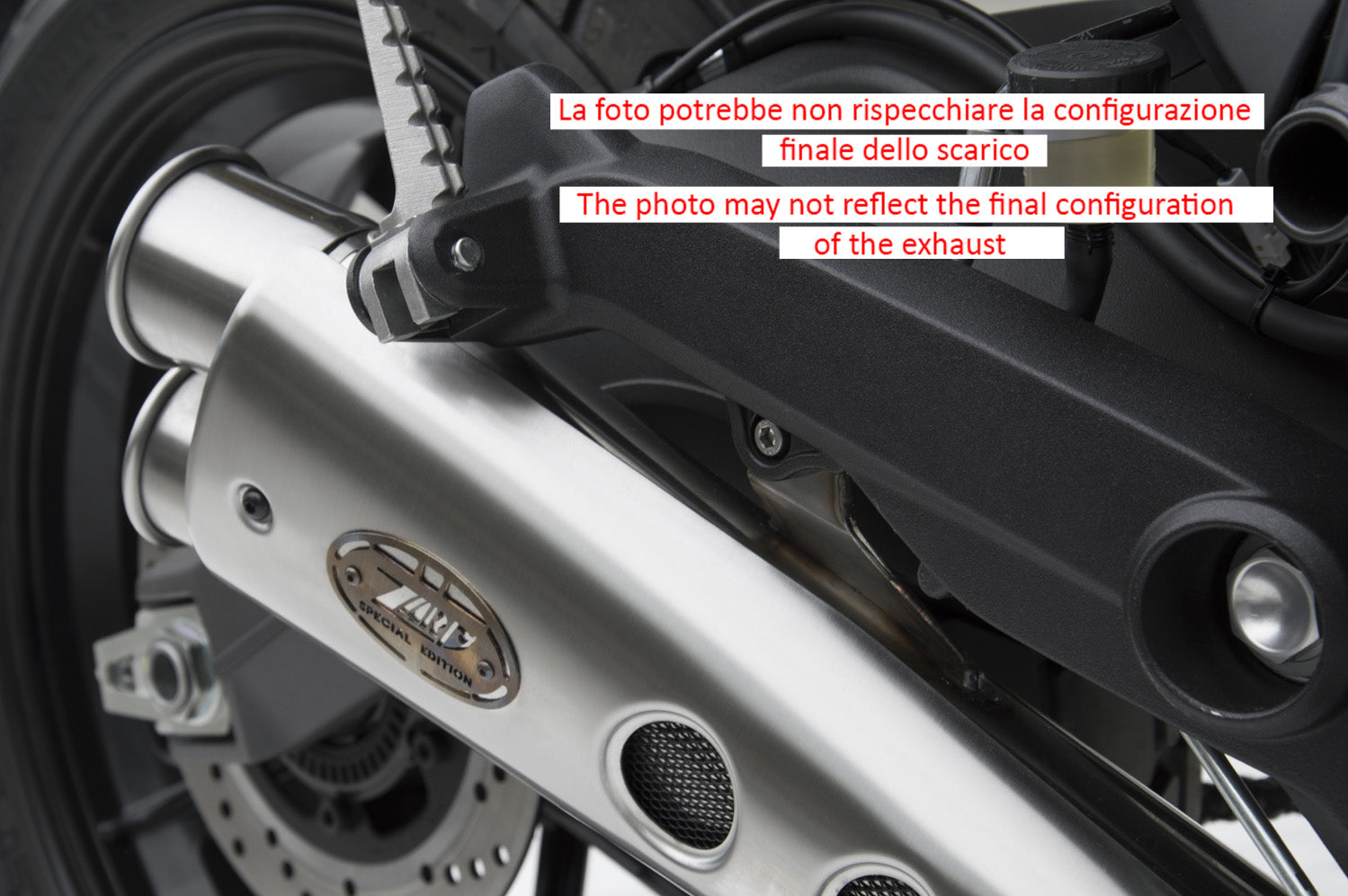 TERMINALE SCARICO ZARD LIMITED EDITION INOX RACING DUCATI SCRAMBLER 800 2015-19