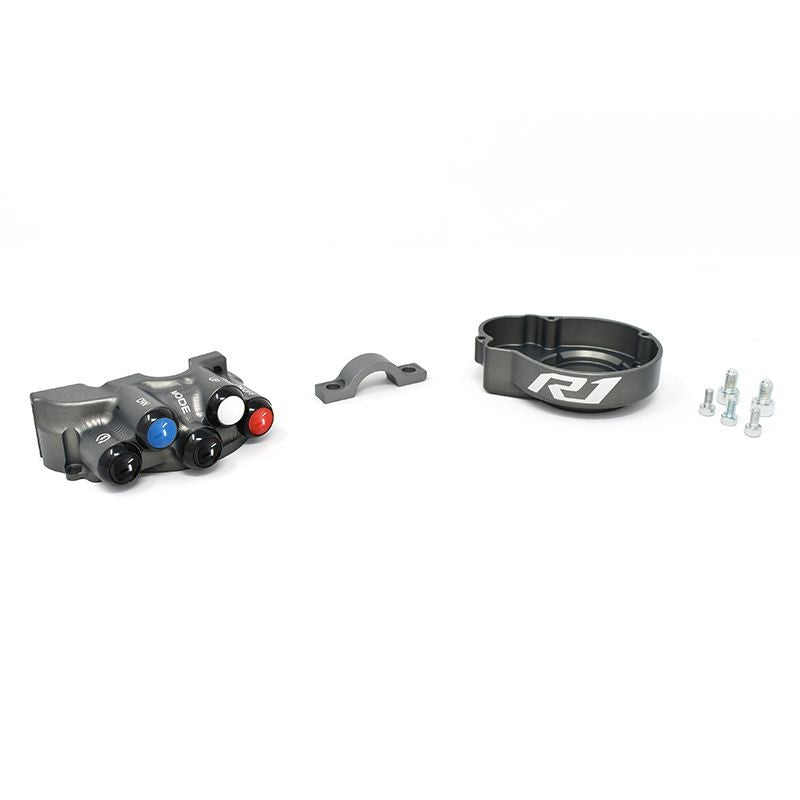 RIGHT SWITCH + GAS INTEGRATED CONTROLS TITANIUM JETPRIME YAMAHA YZF R1 2020>