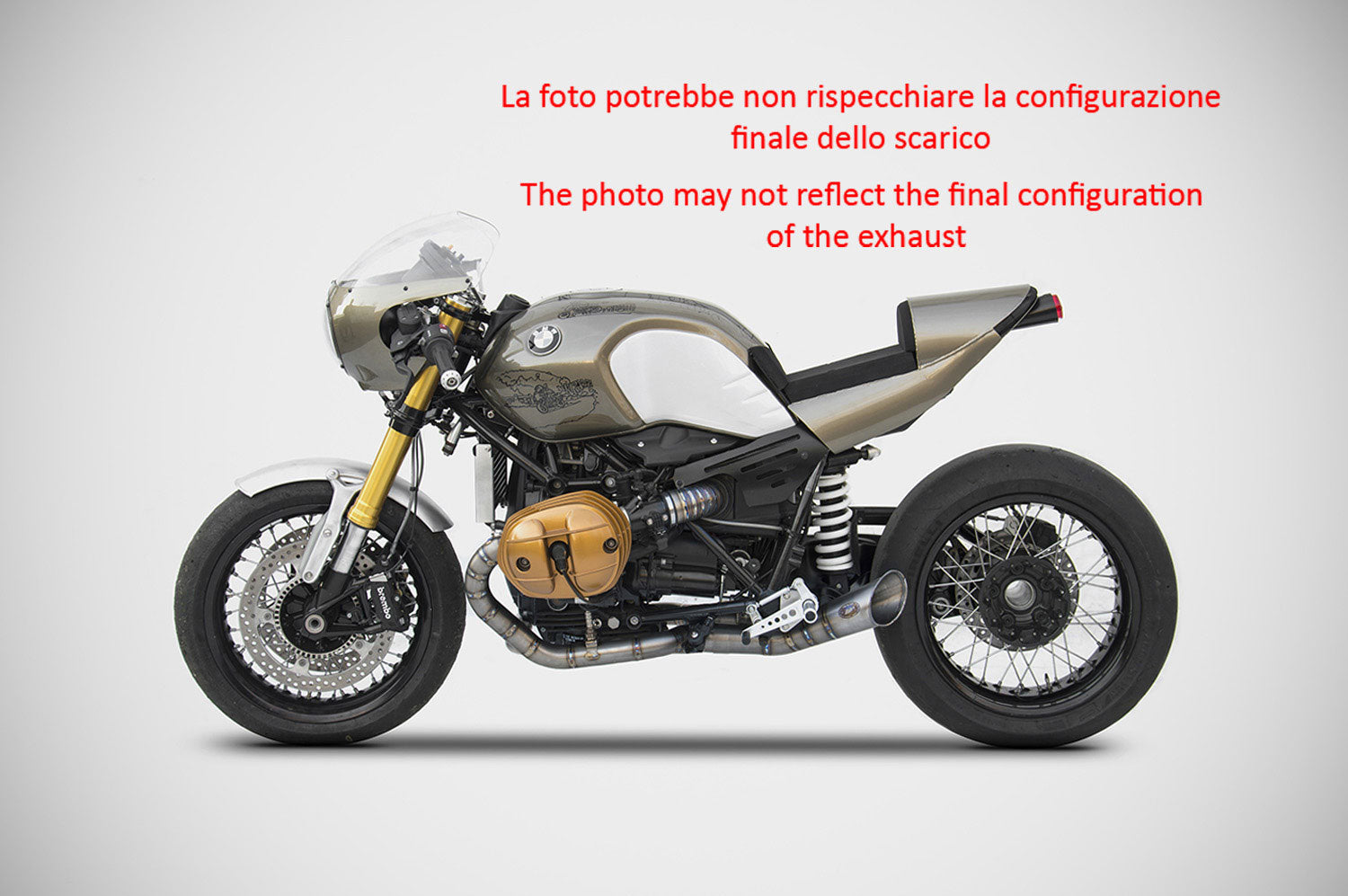 EXHAUST ZARD 2>1>2 CORTO RACING FULL TITANIUM BMW R NineT PURE 2015-19 