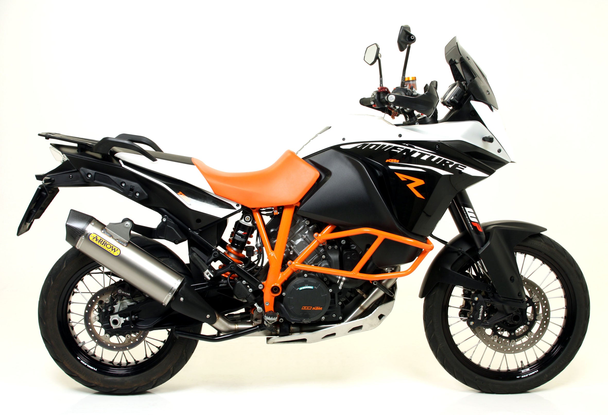 SILENCER MAXI RACE-TECH TITANIUM-CARB ARROW KTM 1190 ADVENTURE 2013-16