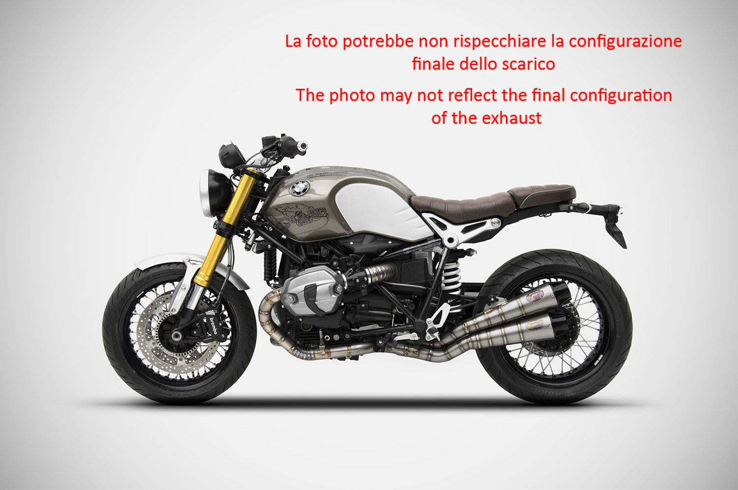 EXHAUST ZARD 2 1 2 LONG RACING FULL TITANIUM BMW R NineT 2015-19 