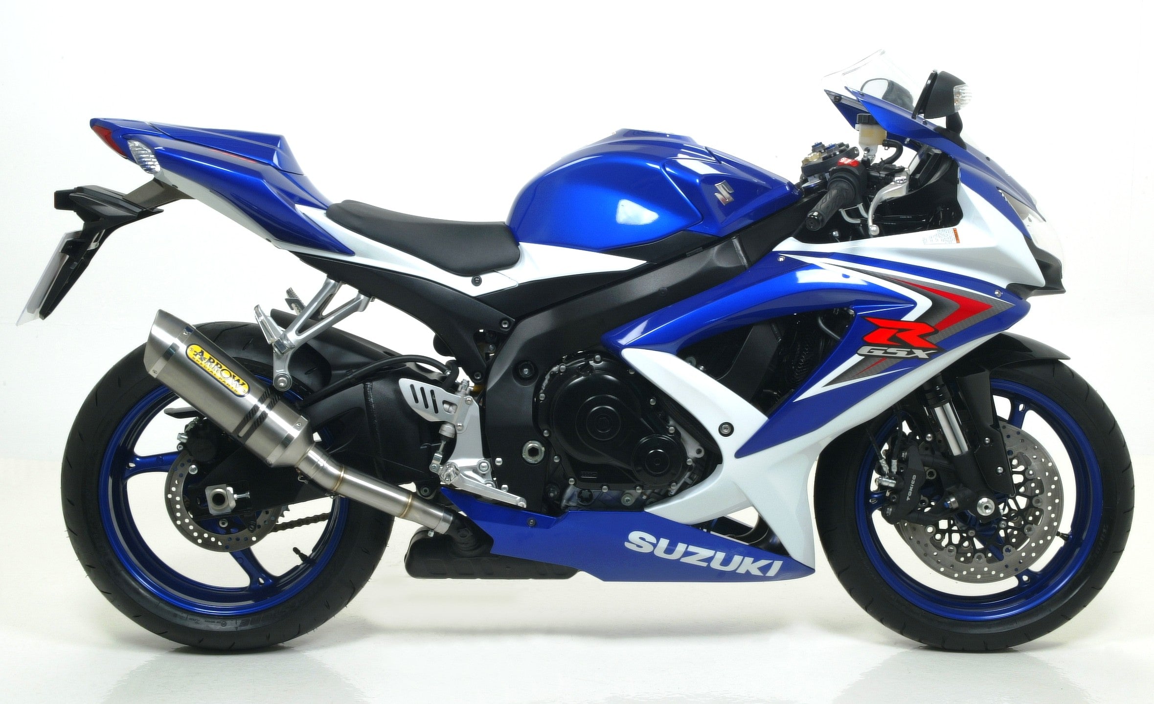 SCARICO MARMITTA THUNDER OMOLOGATO TITANIO-CARBONIO ARROW SUZUKI GSXR 600 08-10