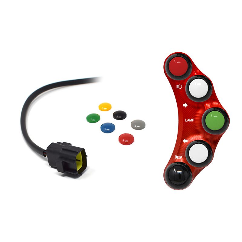STREET VERSION LEFT HANDLEBAR SWITCH RED JETPRIME DUCATI 999 / R / S