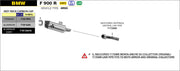 SILENCER INDY-RACE TITANIUM-CARB ARROW BMW F 900 R 2020-