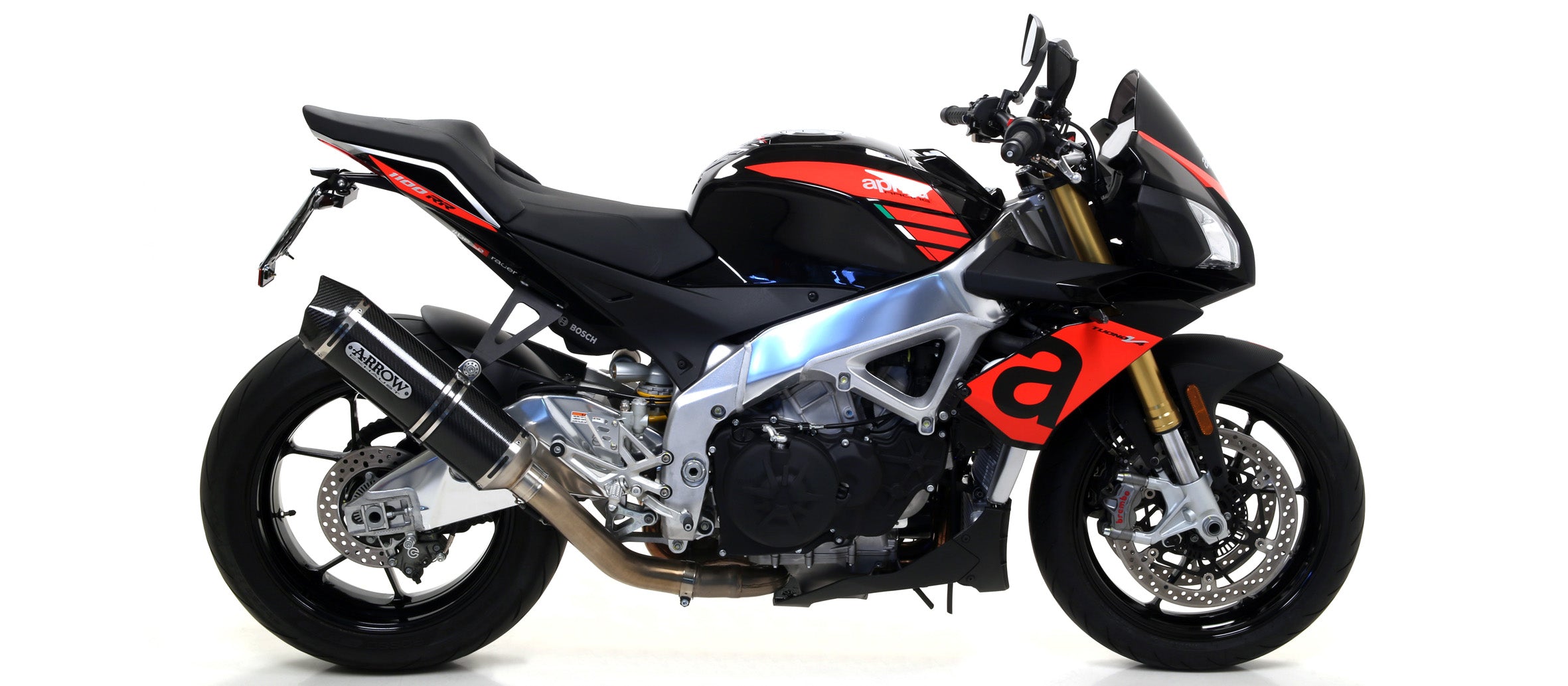 SILENCER RACE-TECH APPR E5+E9 TIT-CARB ARROW APRILIA TUONO V4 1100 FACTORY 17-18