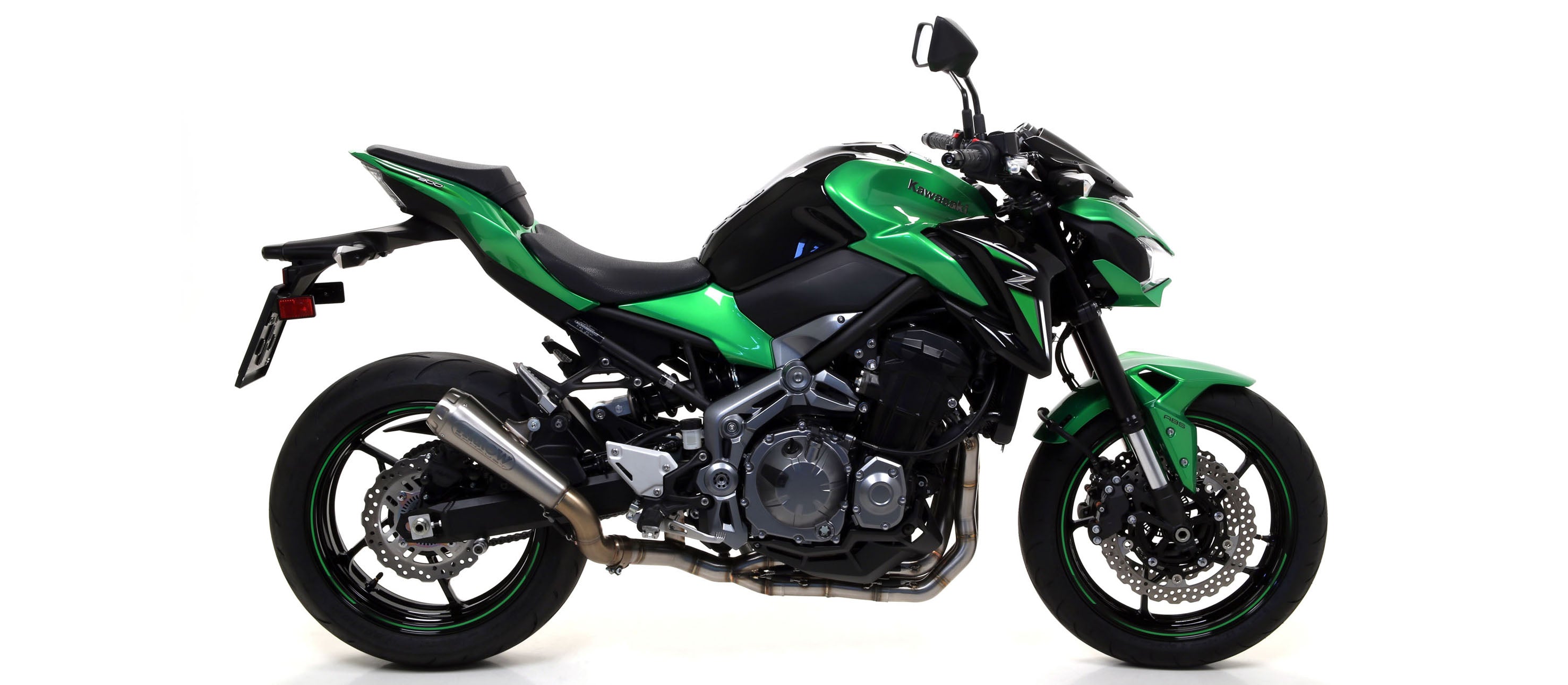 ARROW PRO-RACE TITANIUM EXHAUST MUFFLER KAWASAKI Z 900 2017-19