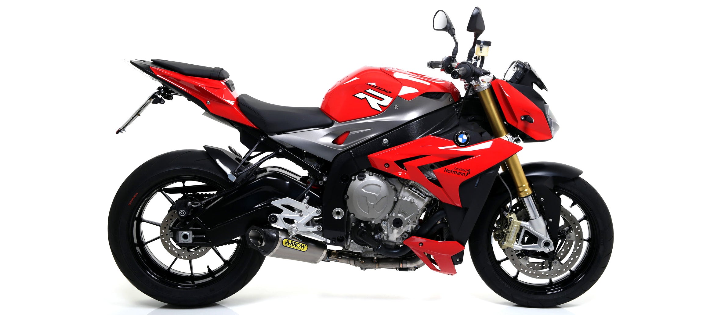 COMPLETE KIT COMPETITION WORKS EVO FULL TITANIUM-CARB ARROW BMW S 1000 R 14-16
