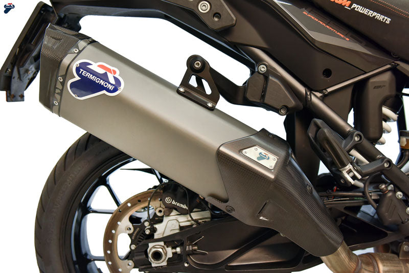 TERMINALE SCARICO TERMIGNONI TITANIO OPACO OMOLOGATO KTM SUPER ADV 1290 2019-20