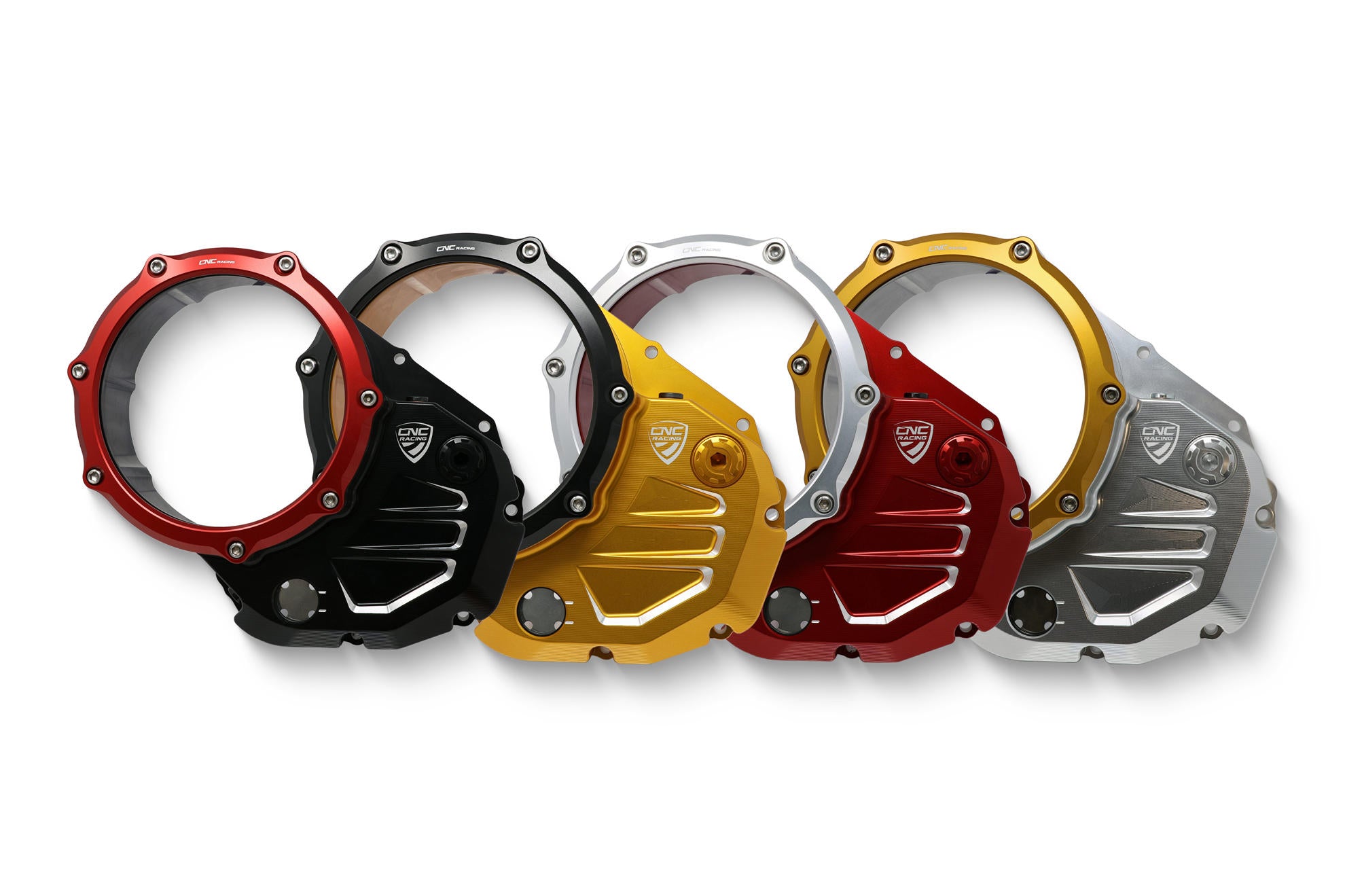 CLEAR COVER BATH CLUTCH AD OLIO BICOLOR CNC RACING DUCATI MONSTER 1200 / S / R