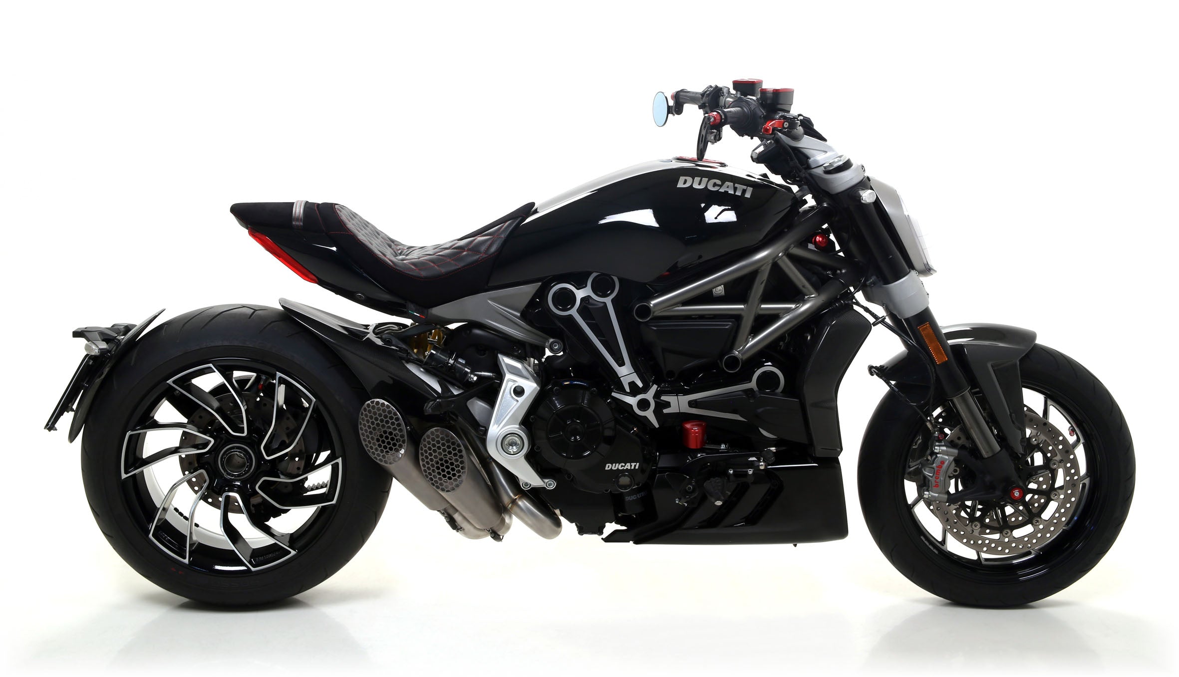 KIT SILENCER PRO-RACE TITANIUM ARROW DUCATI XDIAVEL 2016-20
