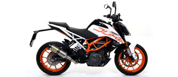 SCARICO COMPLETO ARROW RACING THUNDER TITANIO-CARBONIO KTM DUKE 390 2017-20