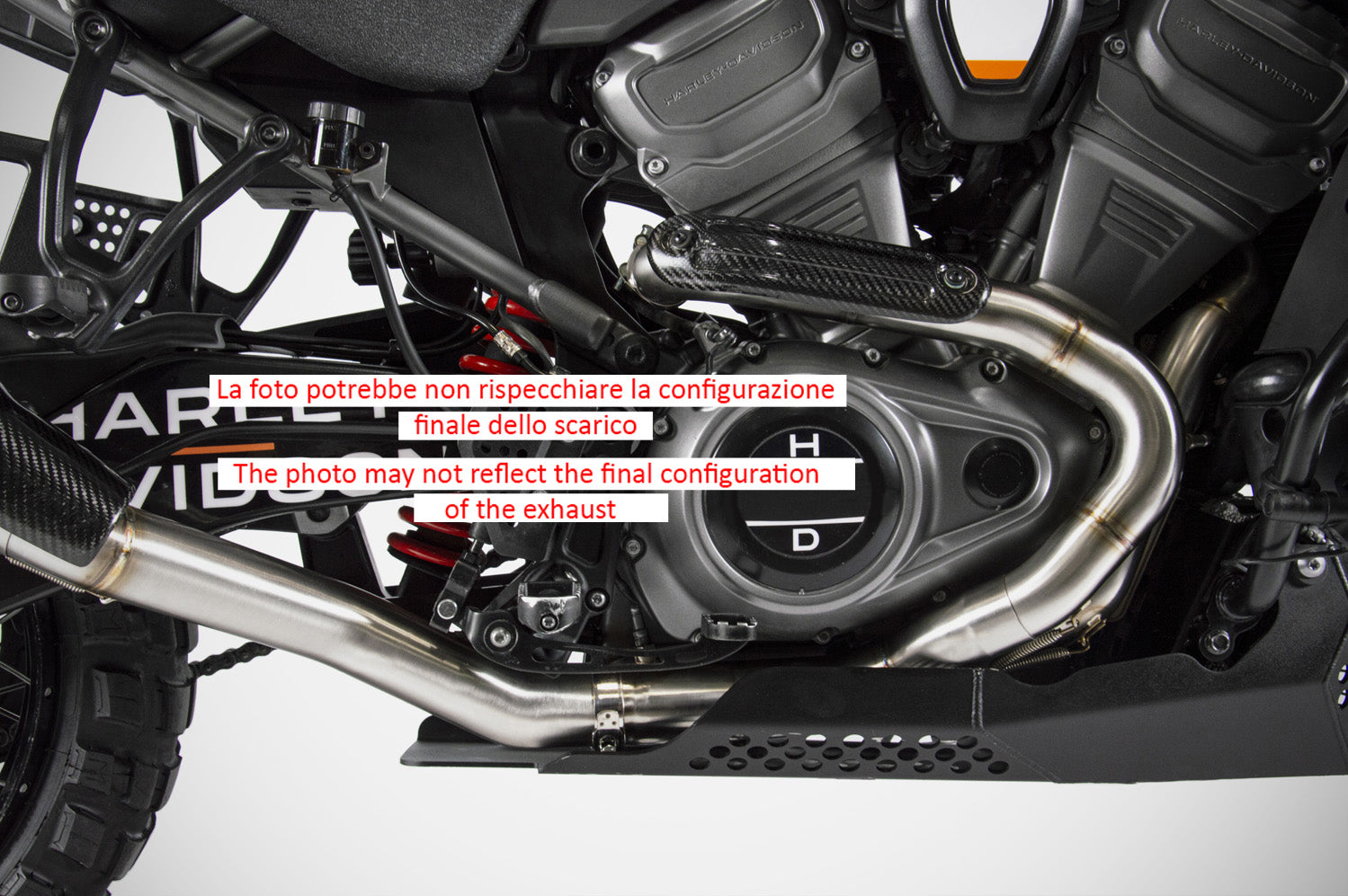 HEADERS RACING ZARD STAINLESS STEEL HARLEY DAVIDSON PAN AMERICA 1250 2020-23