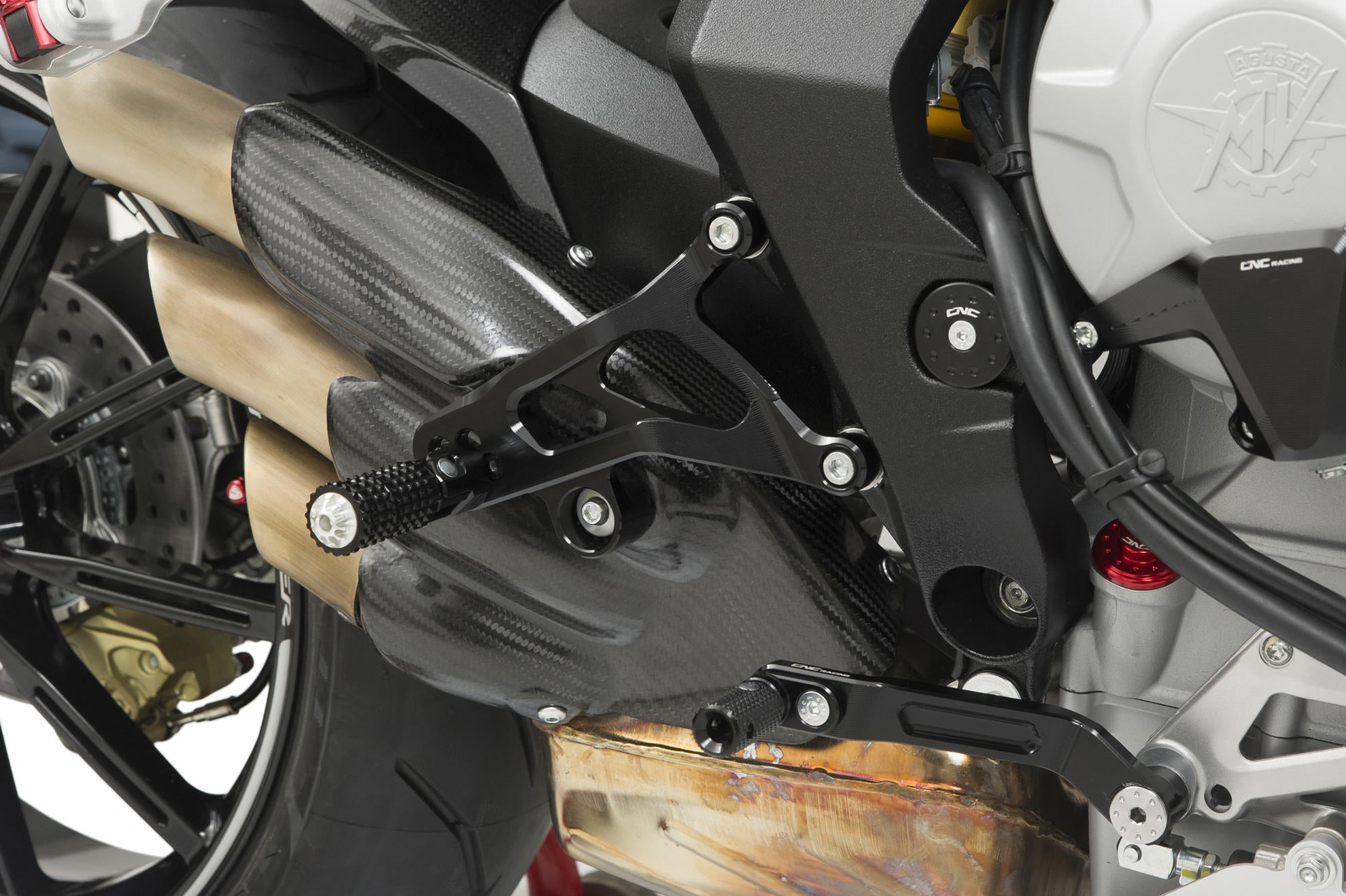 PEDANE PILOTA REGOLABILI CNC RACING MV AGUSTA F3 675 RC