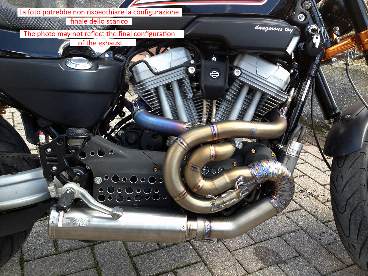SCARICO COMPLETO ZARD FULL TITANIO RACING HARLEY DAVIDSON XR 1200 2009-12