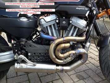 SCARICO COMPLETO ZARD FULL TITANIO RACING HARLEY DAVIDSON XR 1200 2009-12