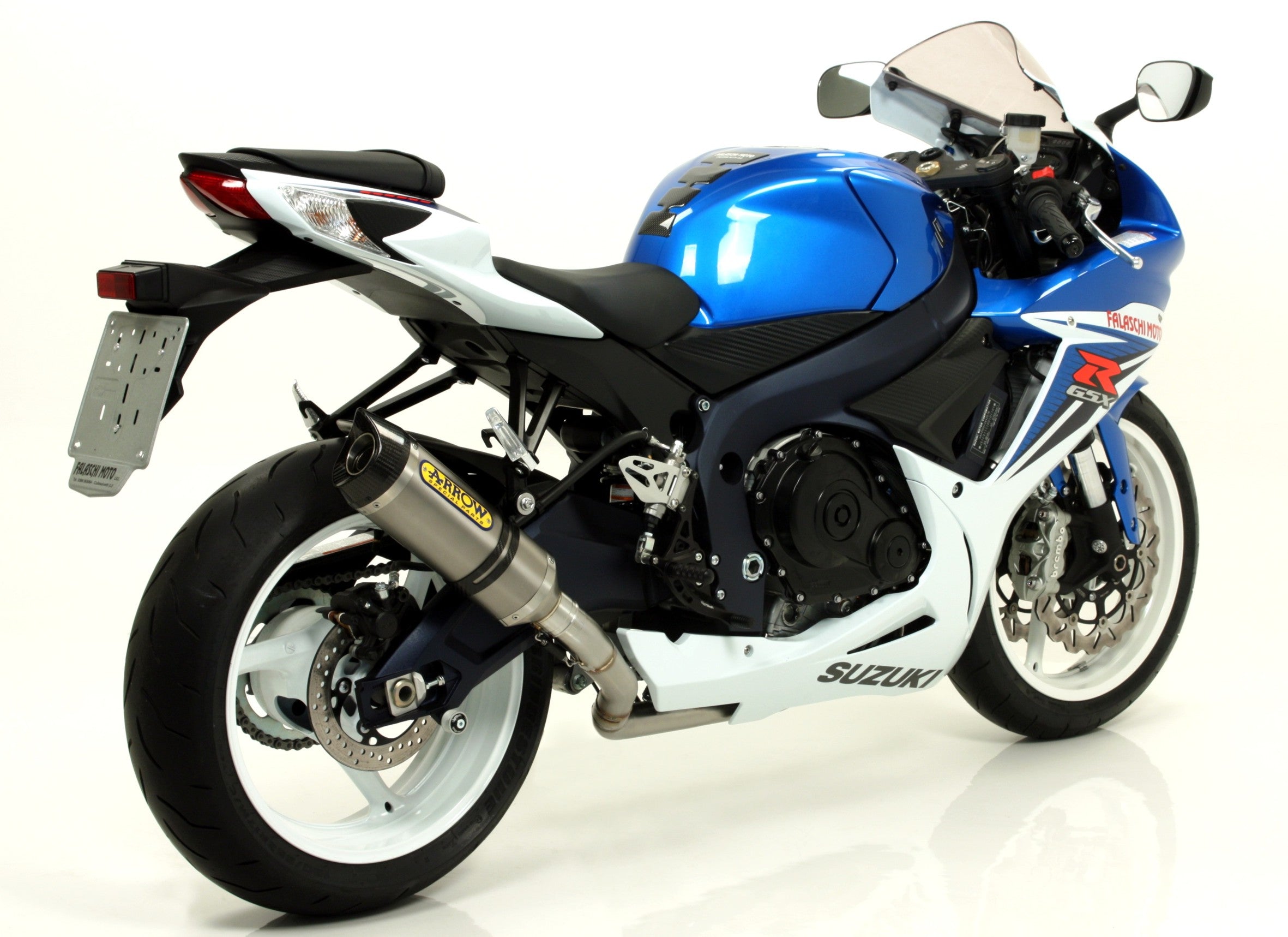 SCARICO COMPLETO THUNDER OMOLOGATO TITANIO-CARBONIO ARROW SUZUKI GSXR 750 11-16