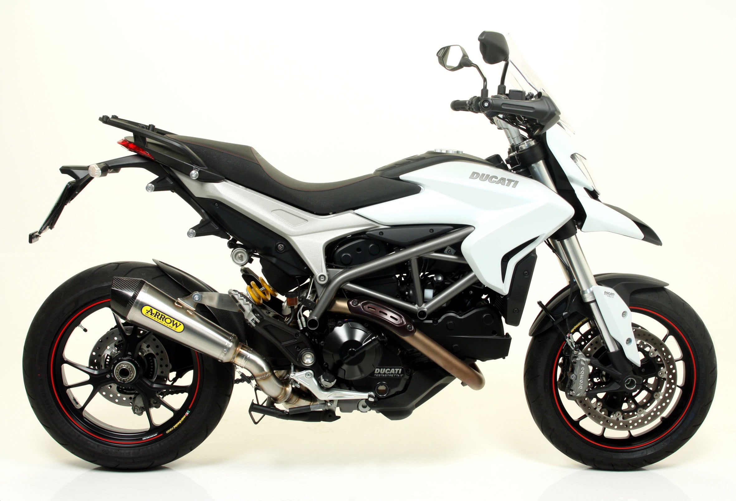 KIT SILENCER RACING X-KONE ARROW DUCATI HYPERMOTARD 821 2013-15