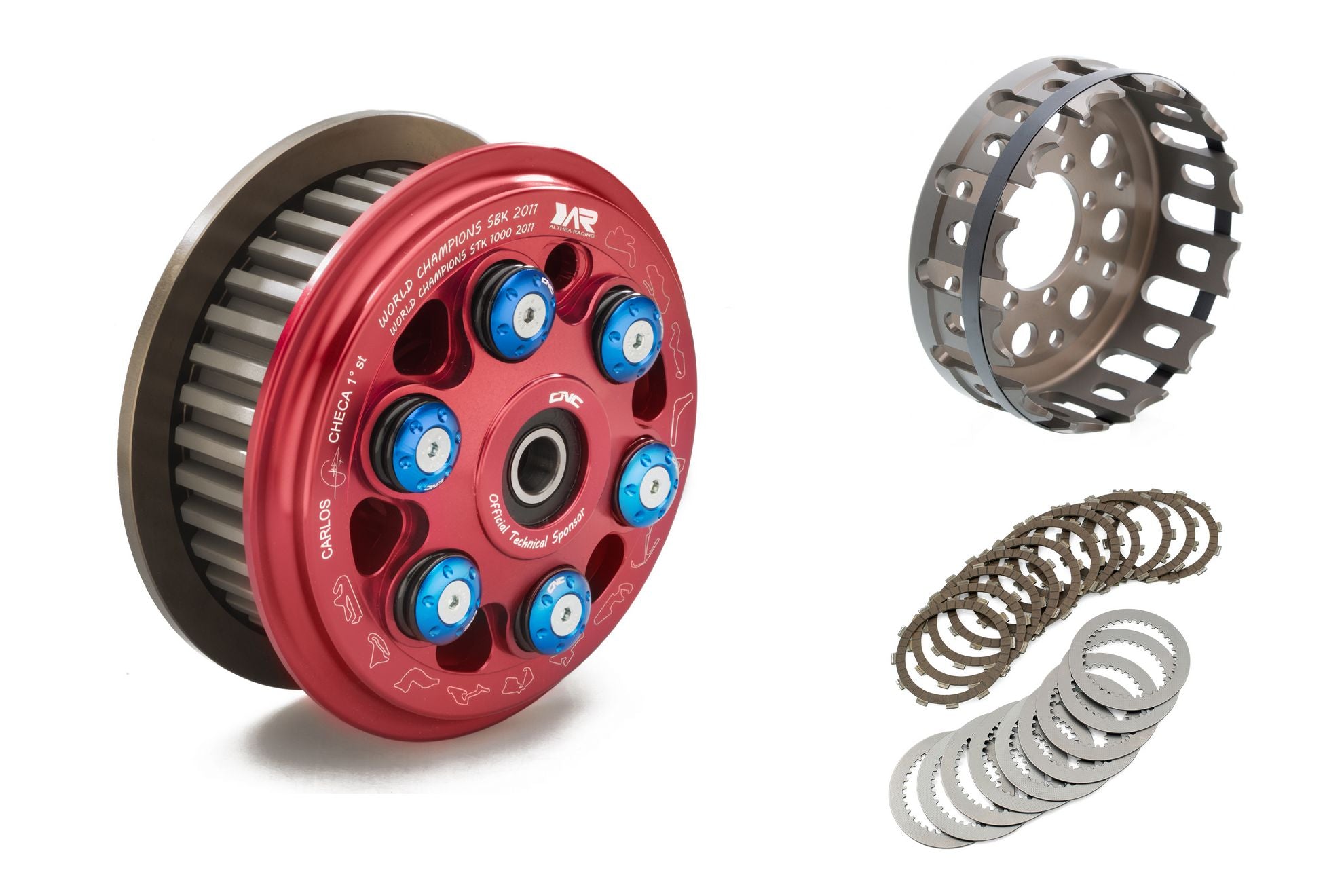SLIPPER CLUTCH ALTHEA 12 TEETH ORGANIC CNC RACING DUCATI 916