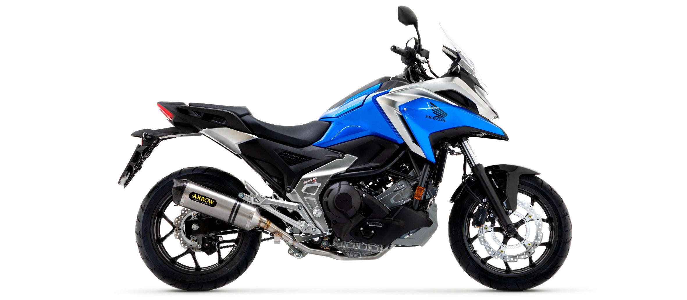 SILENCER RACE-TECH TITANIUM-CARB ARROW HONDA NC 750 X 2021