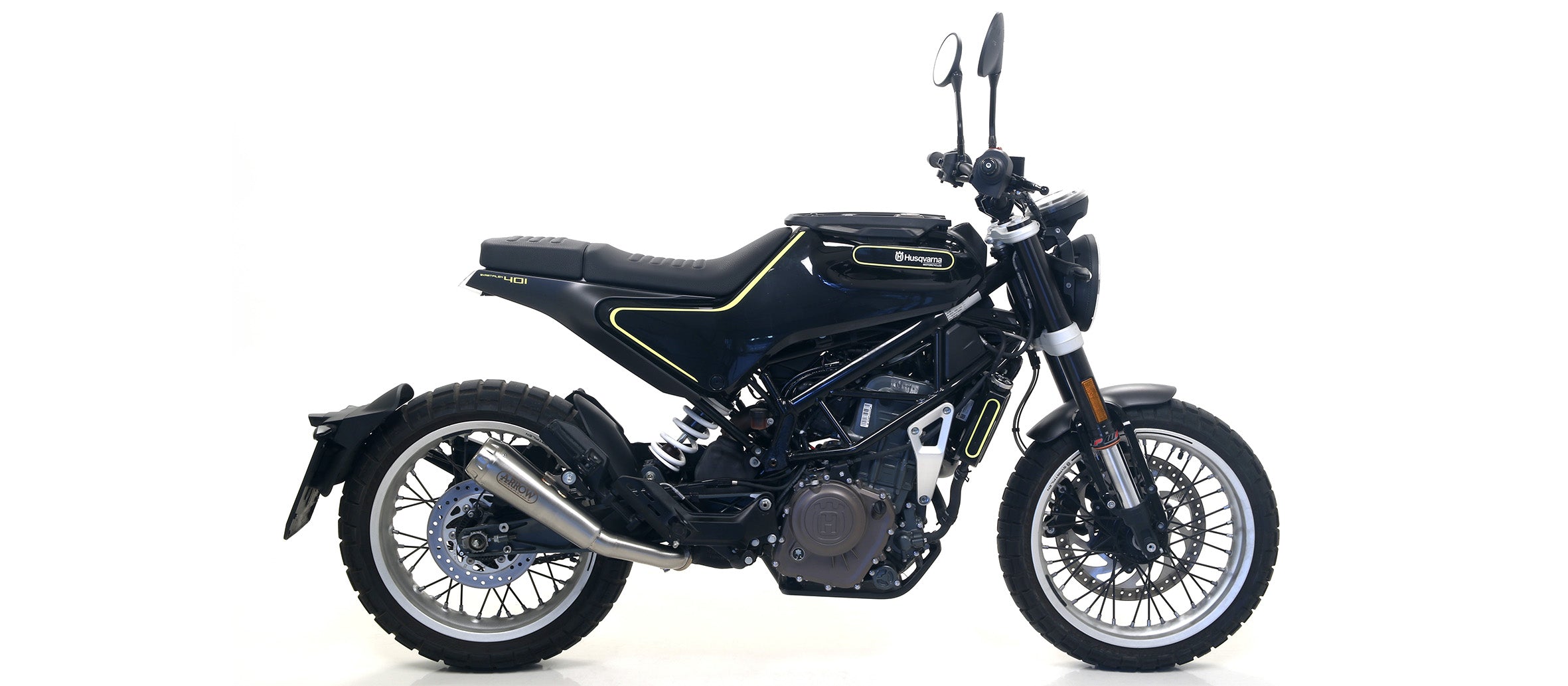 SCARICO MARMITTA GP2 FULL TITANIO ARROW HUSQVARNA SVARTPILEN 401 2018-19