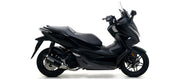 COMPLETE EXHAUST APPR. E5+E9 URBAN BLACK ALU-BLACK ARROW HONDA FORZA 125 15-20