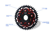 CUSH DRIVE HUB FLANGE CNC RACING MV AGUSTA BRUTALE 800 / RR / RC 2017>
