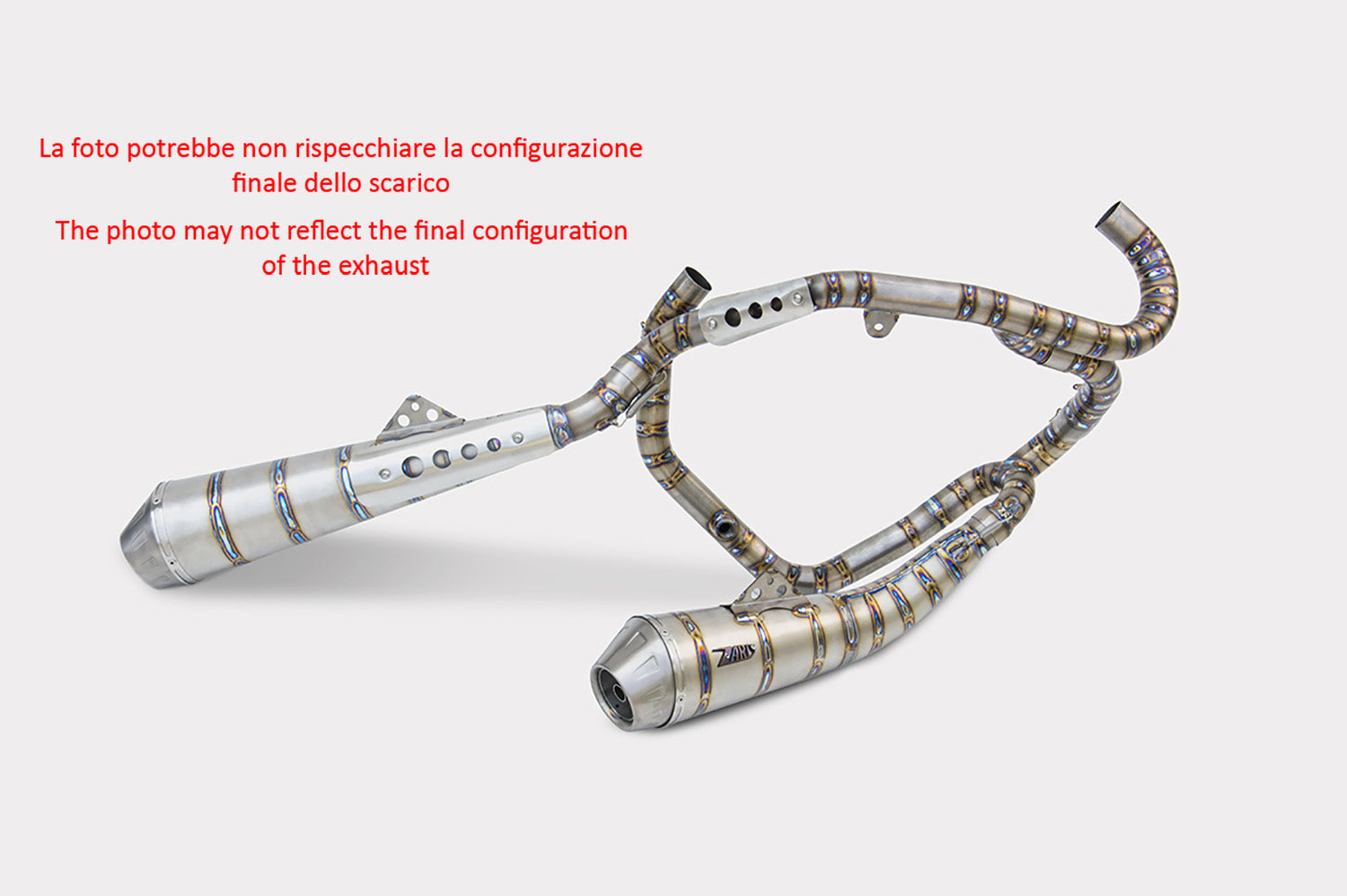 SCARICO COMPLETO ALTO ZARD ACCIAIO INOX OMOLOGATO DUCATI SPORT 1000 05-08