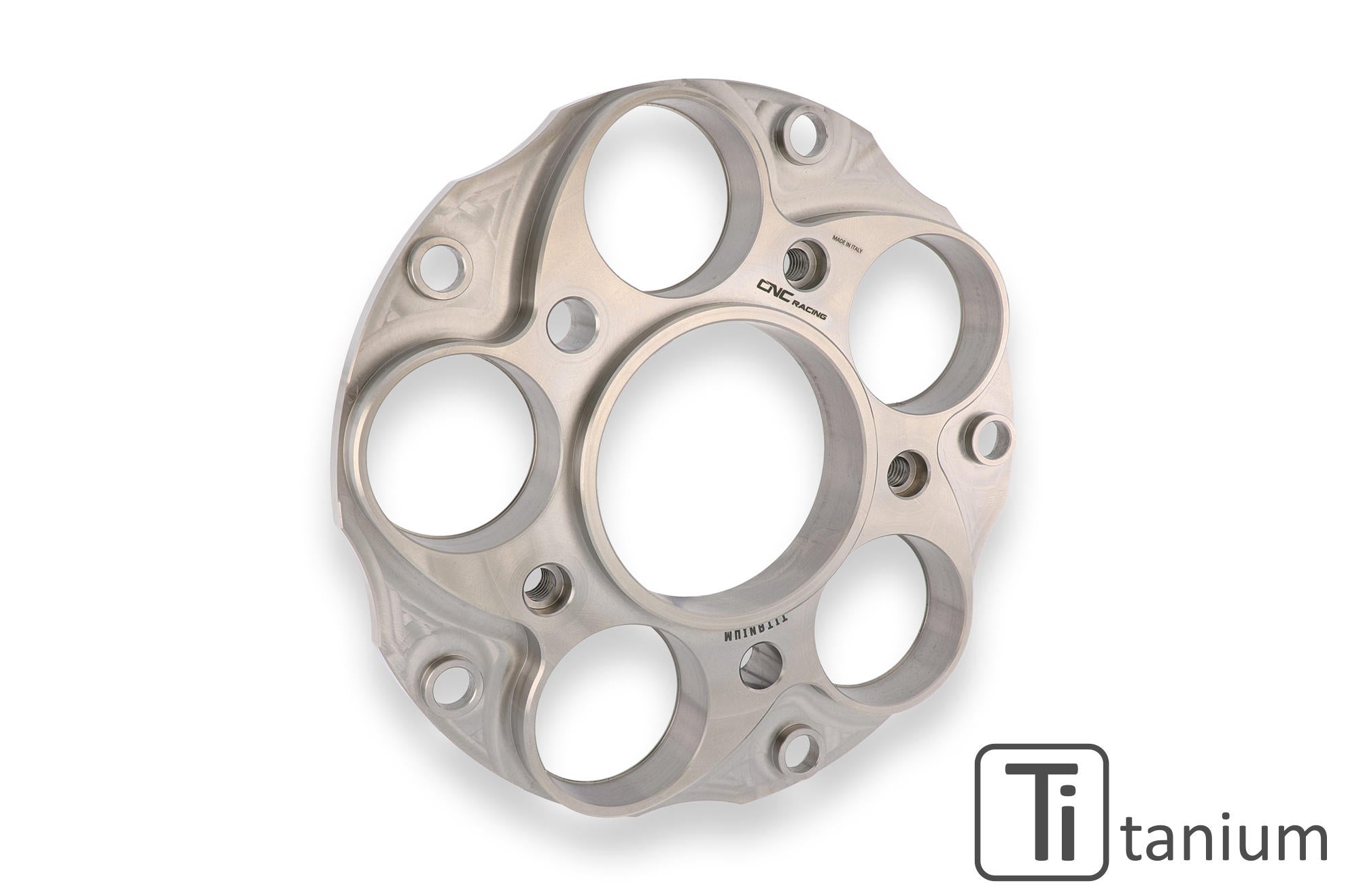 CUSH DRIVE HUB FLANGE 5 HOLES TITANIUM CNC RACING DUCATI SUPERBIKE 916