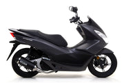 COMPLETE EXHAUST RACING URBAN ALUMINUM BLACK-BLACK ARROW HONDA PCX 150 2012-16