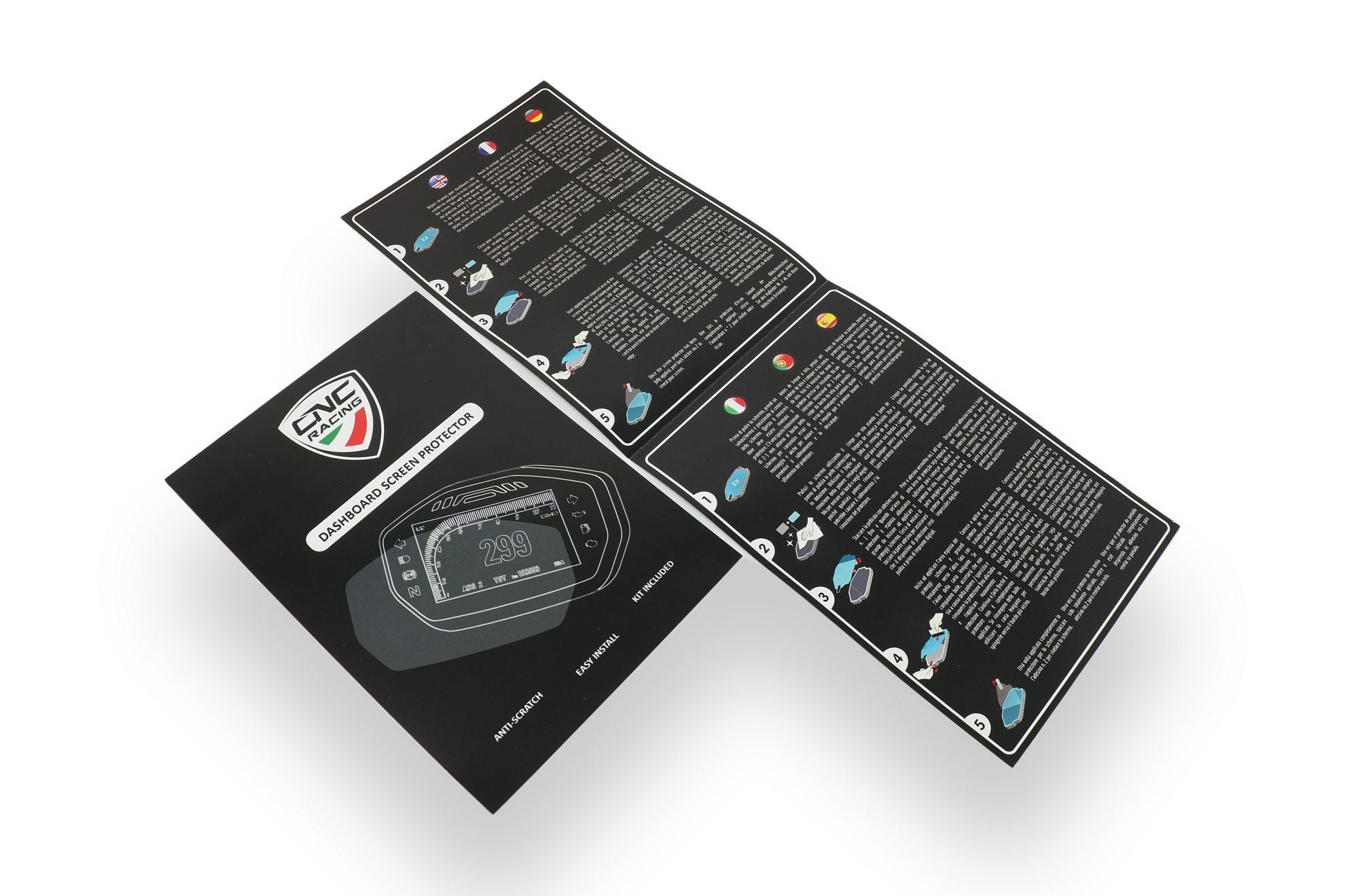 DASHBOARD SCREEN PROTECTORS CNC RACING DUCATI SUPERBIKE 1098 / S / R