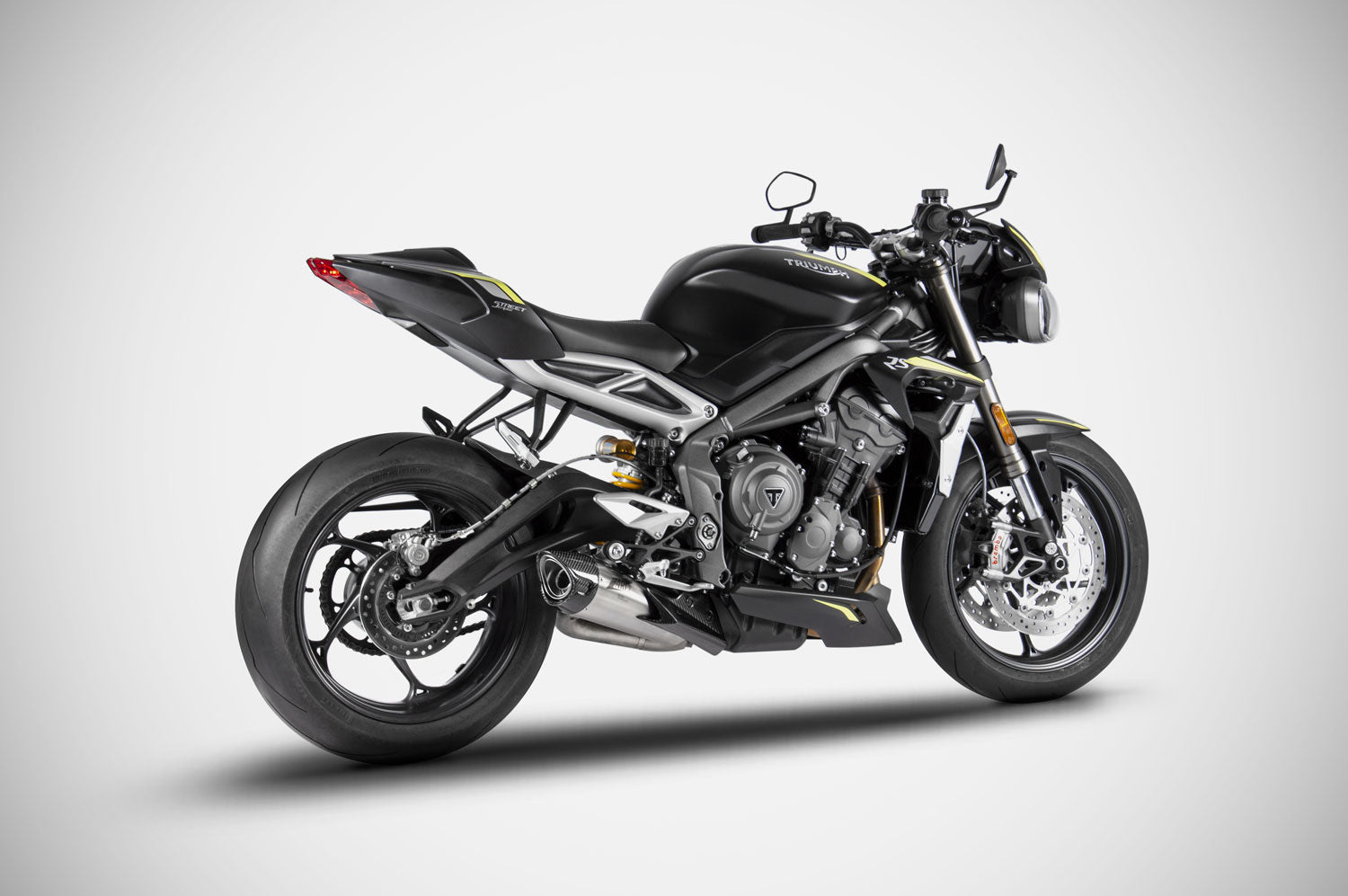 SILENCER EXHAUST ZARD TITANIUM APPROVED EURO5 TRIUMPH STREET TRIPLE 765 2020-22