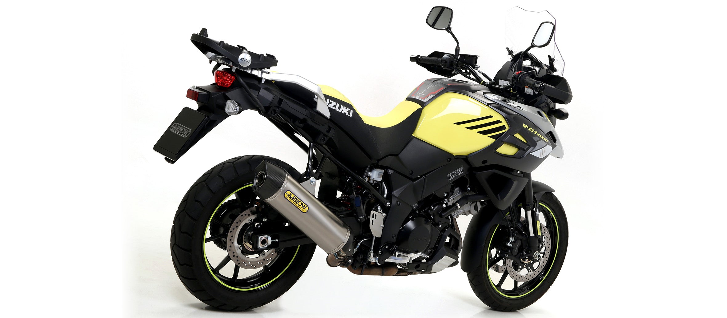 SILENCER MAXI RACE-TECH TITANIUM-CARB ARROW SUZUKI V-STROM 1000 2014-20
