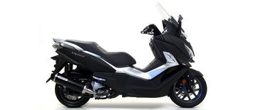 SCARICO COMPLETO ARROW URBAN ACCIAIO INOX FONDELLO NERO SYM CRUISYM 300 2017-20