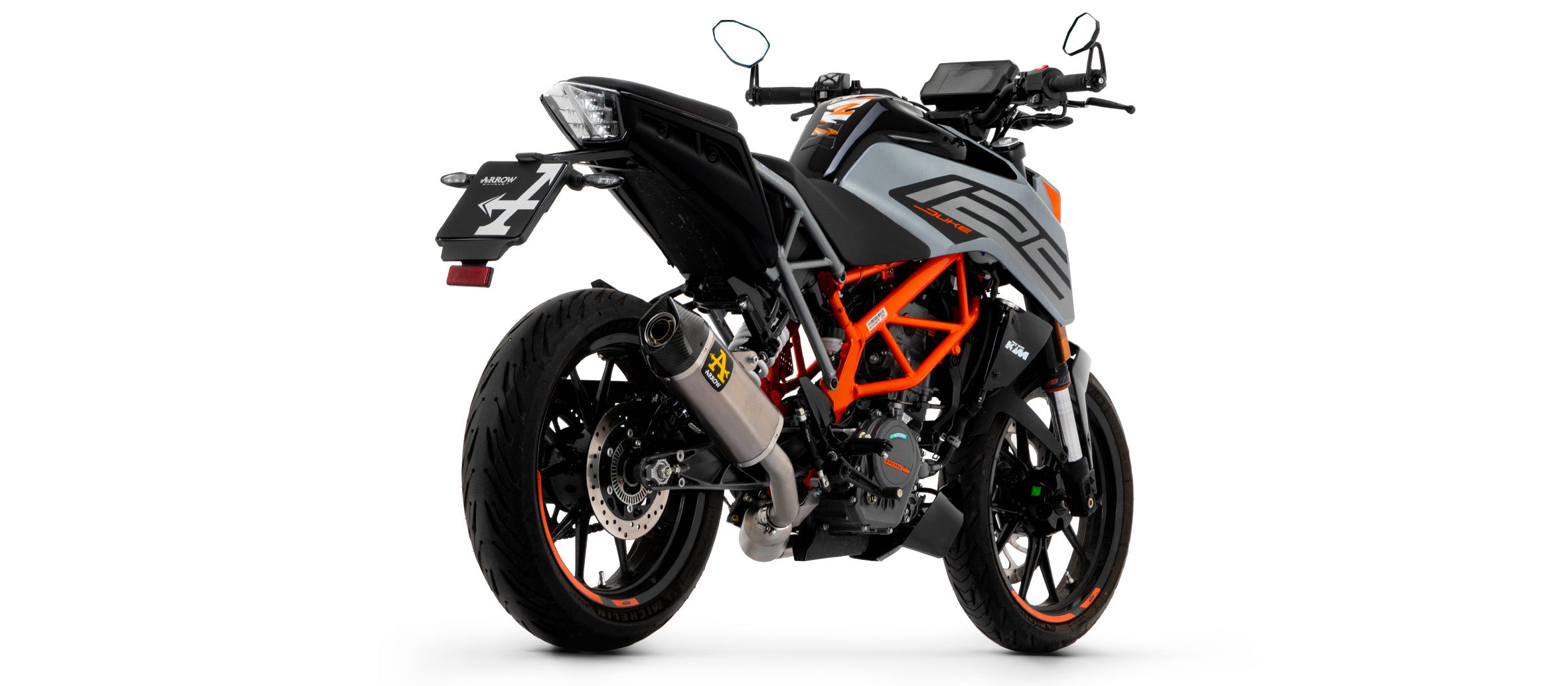 SCARICO MARMITTA INDY-RACE TITANIO-CARBONIO ARROW KTM 125 2021-22