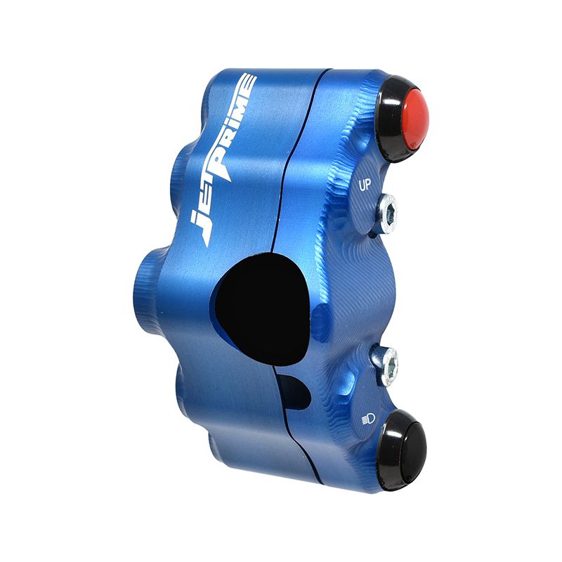 RACING LEFT HANDLEBAR SWITCH BLUE JETPRIME BMW S 1000 RR 2009 - 14